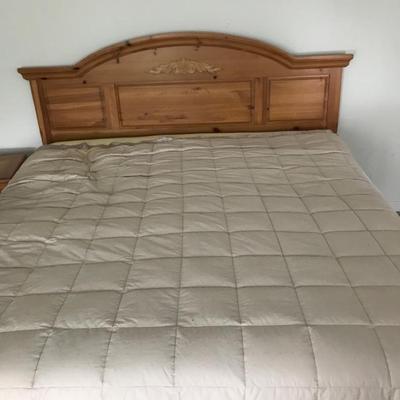 Wood Headboard And Frame