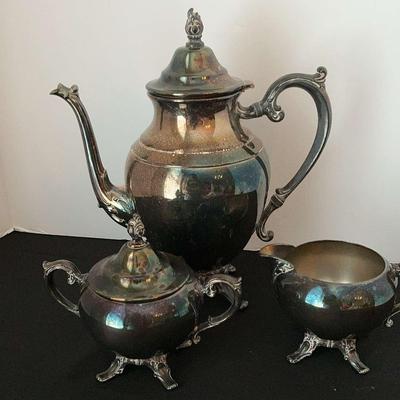 Silver Plate Tea Service
