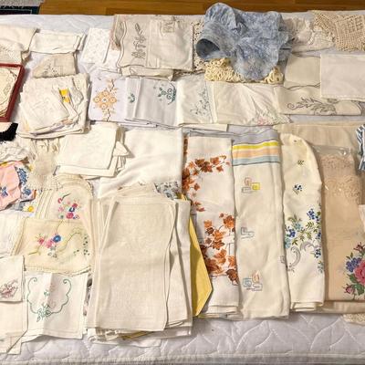 Tablecloths, Napkins, Handkerchiefs And More 