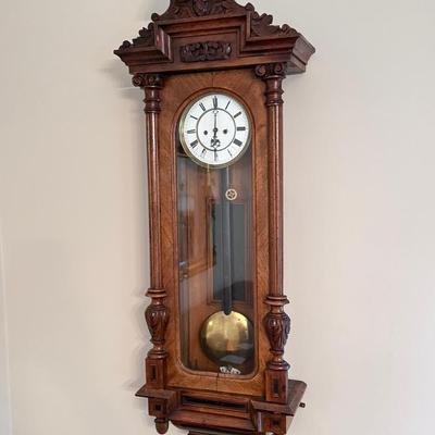 Vienna Regulator Wall Clock