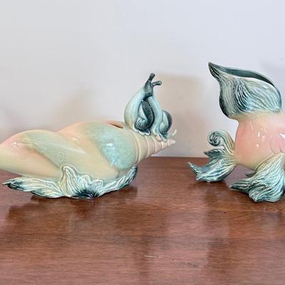 Hull Pottery Ebb Tide Collection