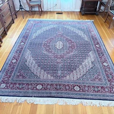 Fine Hand Knotted Tabriz Design Rug 8 X 10