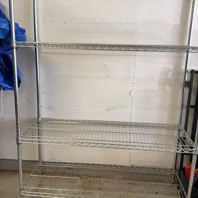 Sale Photo Thumbnail #29: Metal Storage Shelf