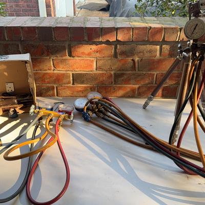 Sale Photo Thumbnail #71: Test And Charging Manifold Gages 