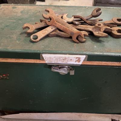 Sale Photo Thumbnail #173: Vintage Tools and Storage Box
