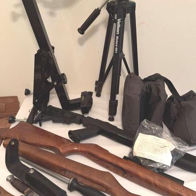 Sale Photo Thumbnail #195: Stocks And Tripods