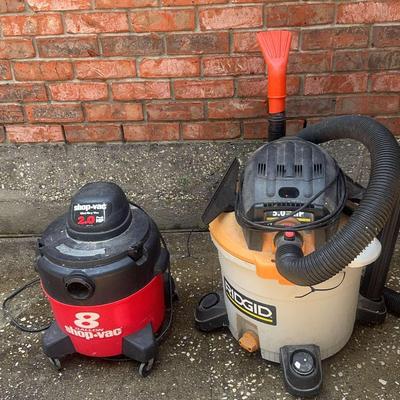 Sale Photo Thumbnail #110: Two Shop Vacs