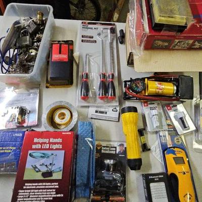 Sale Photo Thumbnail #43: Assorted Tools And Locks 