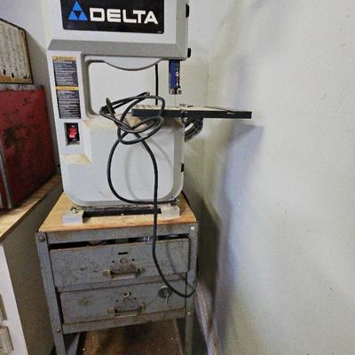 Sale Photo Thumbnail #86: Delta Band Saw Cart And Grinder