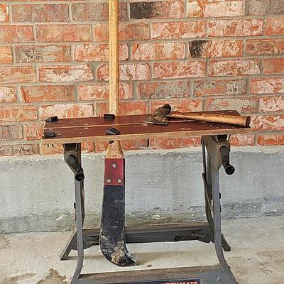 Sale Photo Thumbnail #136: Black And Decker Workmate And Tools 