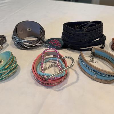 Sale Photo Thumbnail #244: Leatherlike Bracelets