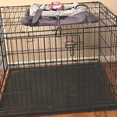 Sale Photo Thumbnail #24: Large Collapsible Dog Grateand Dog Car Seat 