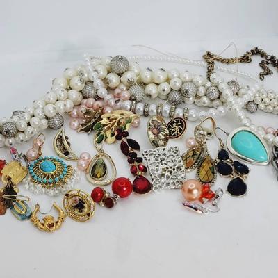 Craft Harvest Jewelry Lot Upcycle Beads