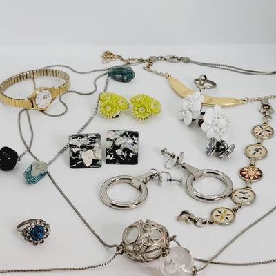Mixed Styles Vintage Costume Jewelry Lot