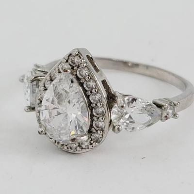 Marquis Engagement Style Ring Sz 10 