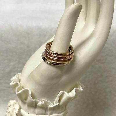 14K Gold Stacking Rings