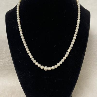 Vintage Pearl Necklace