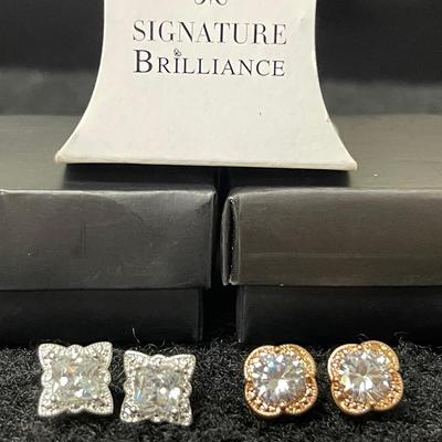 Vintage “Avon” Signature Brilliance Earrings