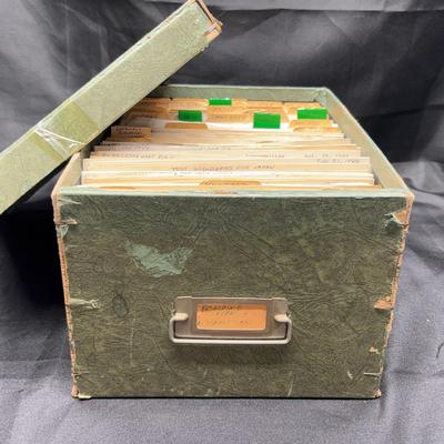WWII Eighth Air Force Intelligence Files – Confidential & Secret Documents & Index Cards 