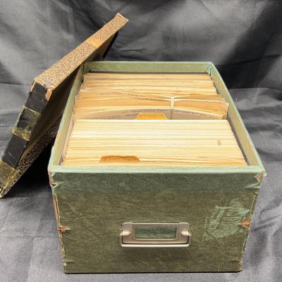 WWII & Cold War Research Archive – Index Cards, Military CORR., Atomic Bomb & Economic Policy Notes
