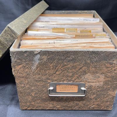 WWII & Post-War Military Intelligence Documents – Confidential & Secret Copies & Index Cards 