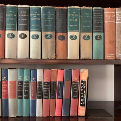 Modern Library Classics Collection – 26 Hardcovers Including Austen, Tolstoy, Homer & More