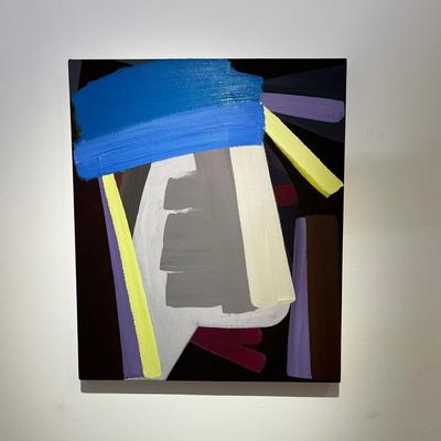 John Millei “Portrait Heads” (2014) – Oil & Flashe on Canvas, 24" x 20"