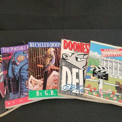 Doonesbury Comic Book Lot – 5 Volumes by G.B. Trudeau