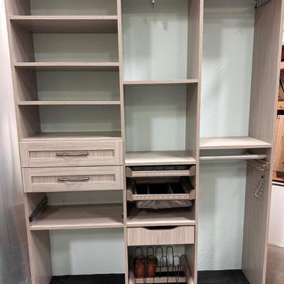 Sale Photo Thumbnail #3: Pre-assembled closet systems