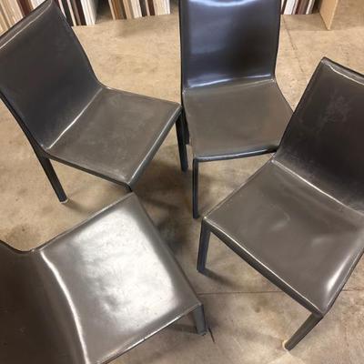 Sale Photo Thumbnail #1: Leather chairs
