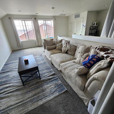 Extra-long deep sofa $600
Room dividers $100 (3sets)

Sofa og pp $1300
Room dividers og pp $60 (3)