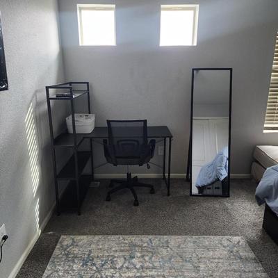 Desk and chair $75
Mirror $35