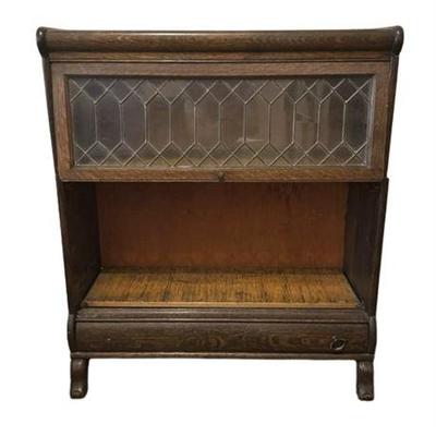 Lot 238  
Antique GRM Quartersawn Oak Barrister Bookcase