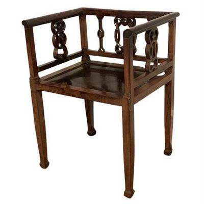 Lot 024-001
Chinese Scholars Chair, Rosewood, Antique