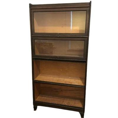 Lot 239   
Antique Four-Stack Barrister Bookcase