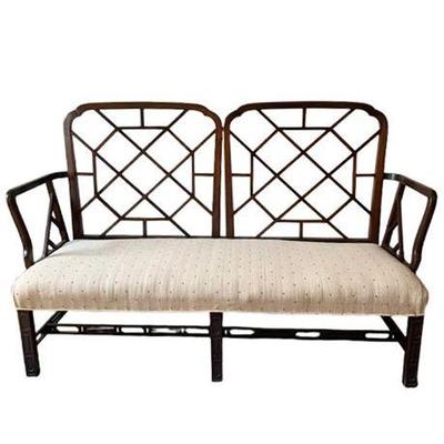Lot 003-002  
Chinese Chippendale Style Sette