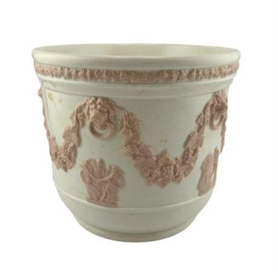 Lot 145   
Wedgwood Embossed Queen's Ware Planter Pot