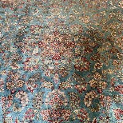 Lot 007   
Traditional Persian Kerman Style Area Rug