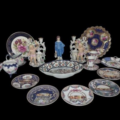 LS213 Assorted Decorative Porcelain – Continental & English Styles