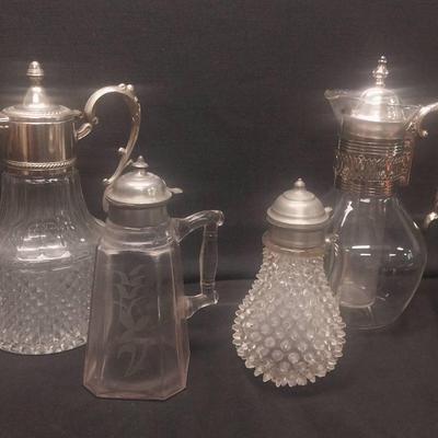 LS234 - Lot Of Vintage Fancy Pitchers