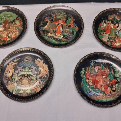 LS218 - Bradford Exchange Traditional Russian Scenes 