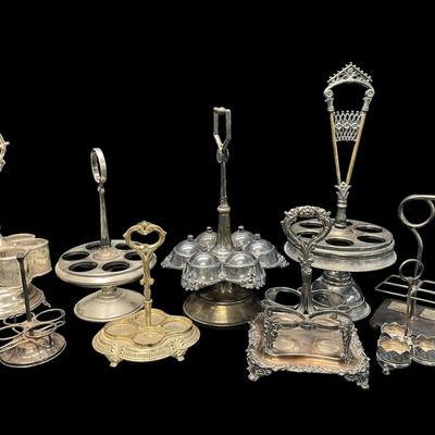 LS312 - Large Lot of Cruet Stands