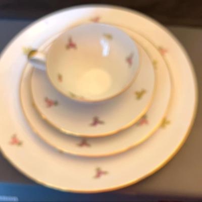 Haviland Rose Chinz China Set