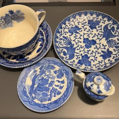 Japanese China pieces