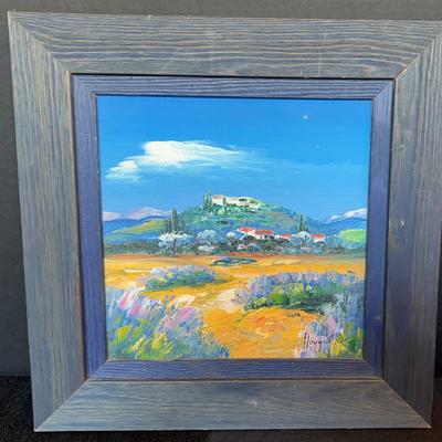 Signed Oil Painting