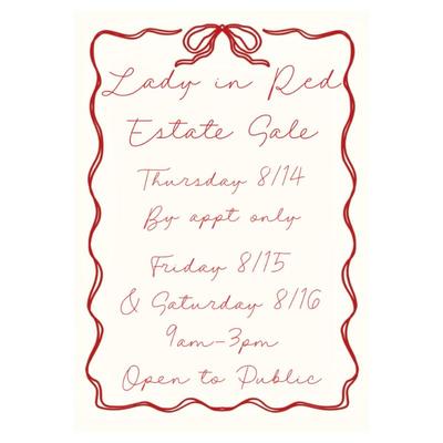 Estate sale photo