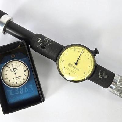 Standard Dial Bore Gage No. 241 & Weldmatic/Stoppani Durometer – Precision Measuring Tools
