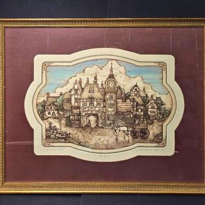 Alice Villanueva Scott Signed & Numbered Print - Framed 24x30”