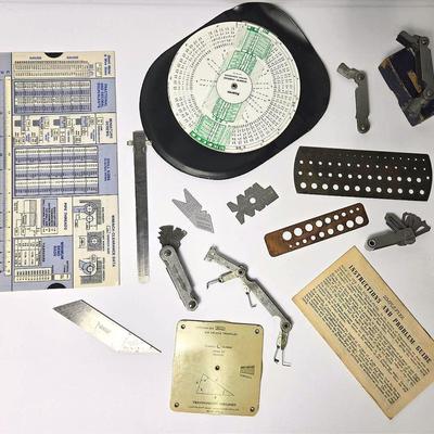 Vintage Tools – Drill & Wire Gauges, Metric Thread Gauges, Dunlap Spark Plug Tool & More