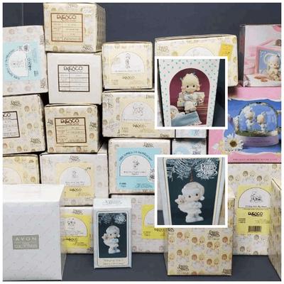 Enesco Precious Moments Figurines In Boxes Lot 4